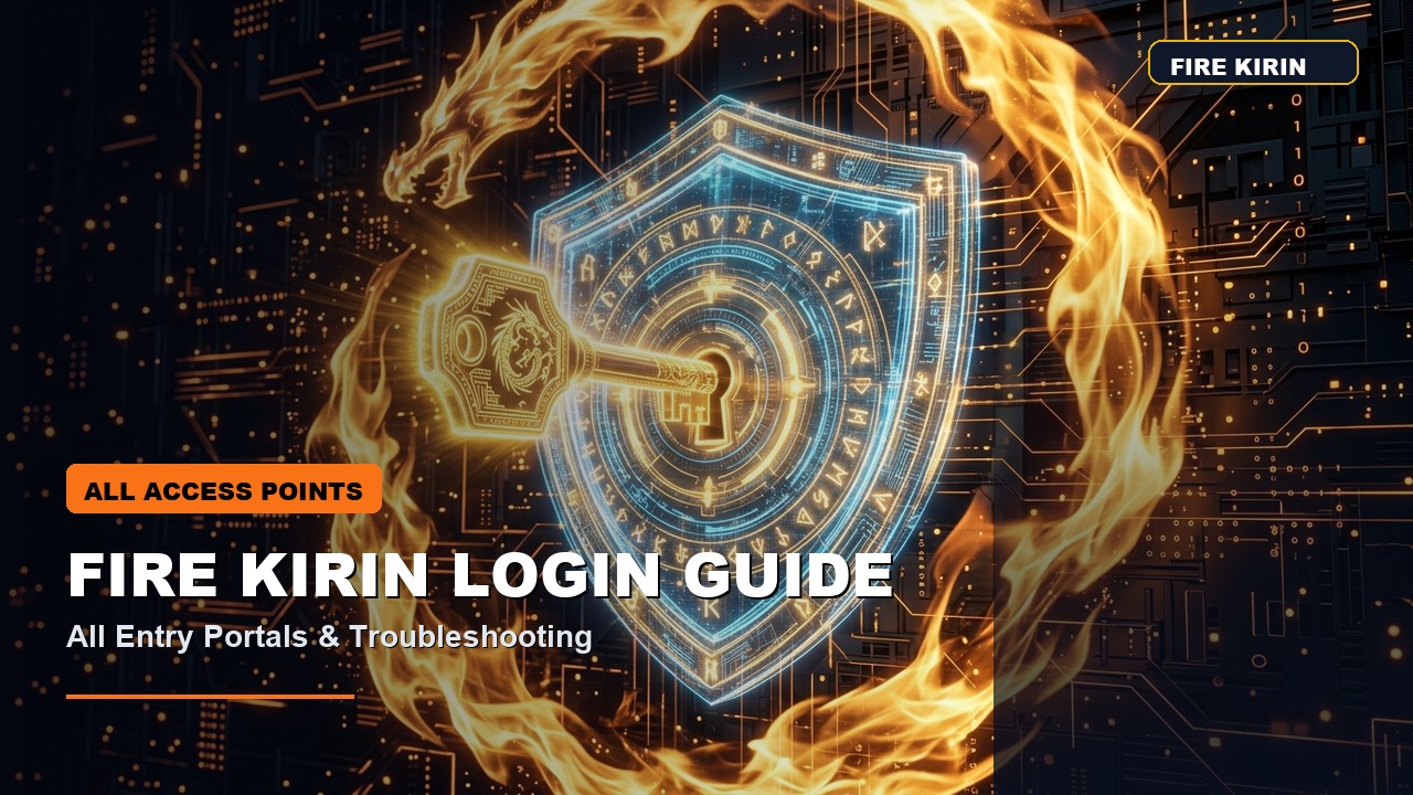 Fire Kirin Login Guide - Fire Kirin Online Gaming